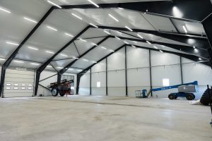 Insidan på en maskinhall 